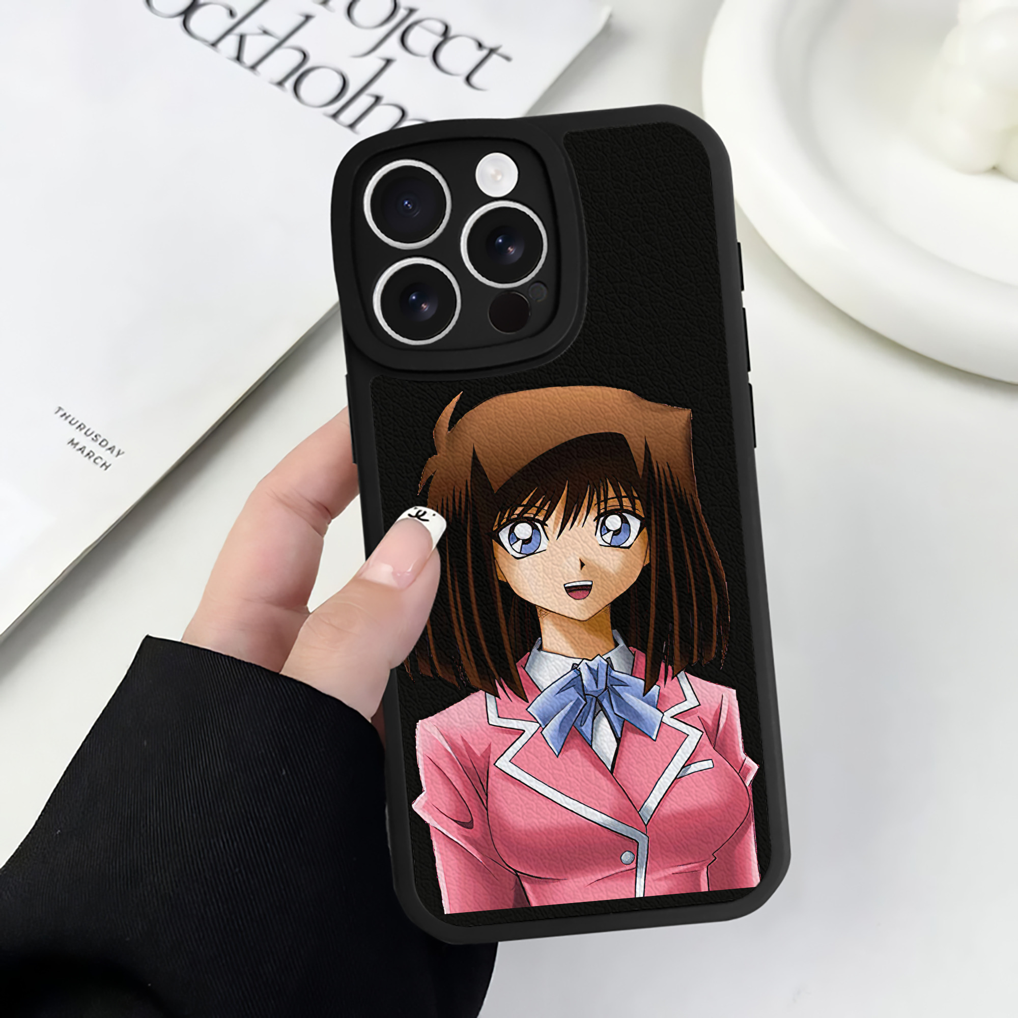 遊☆戯☆王 Yu-Gi-Oh! 【iPhone 16シリーズ対応】シリコンスマホケース（レザー調） 材質：シリコン